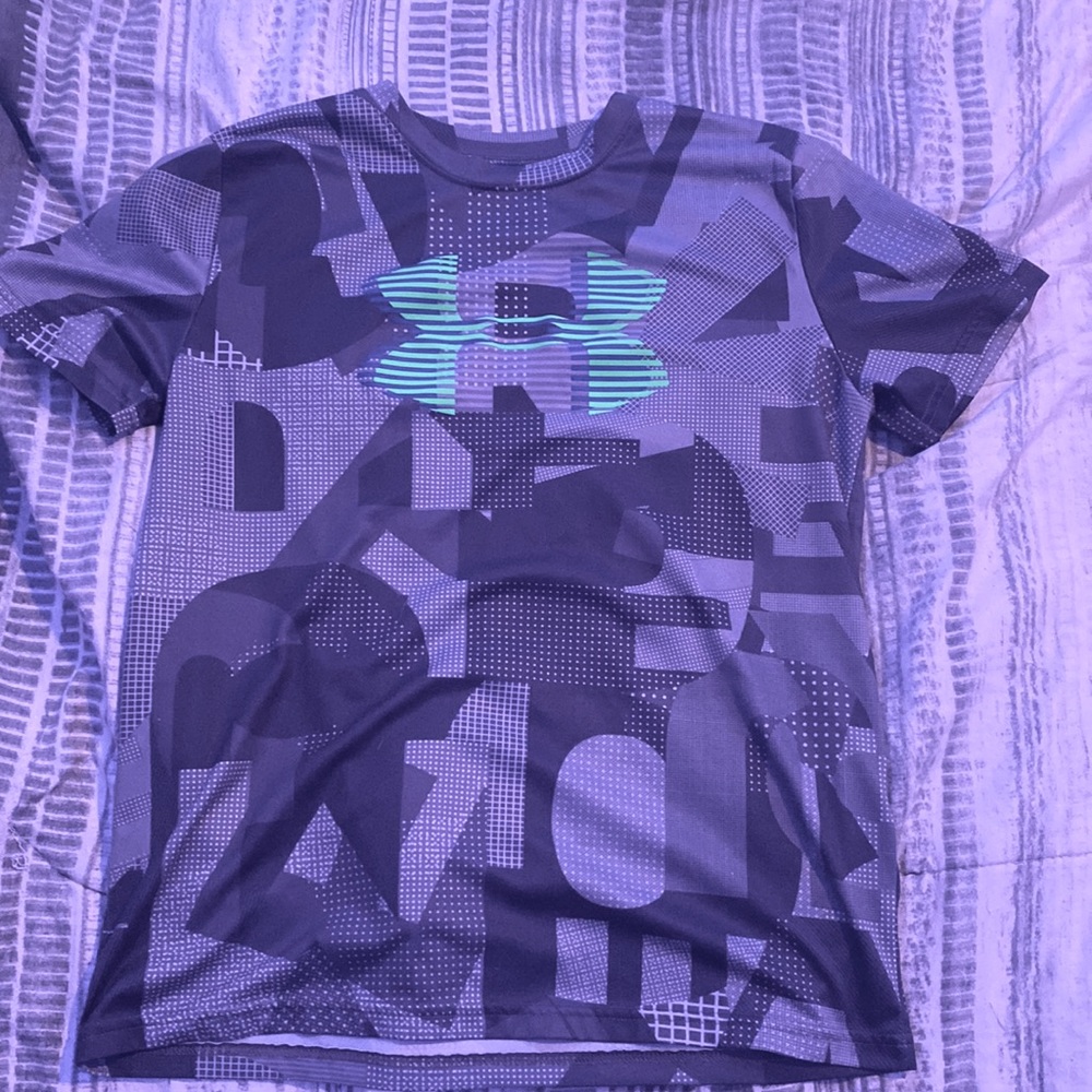 Cool design under armour boys t shirt